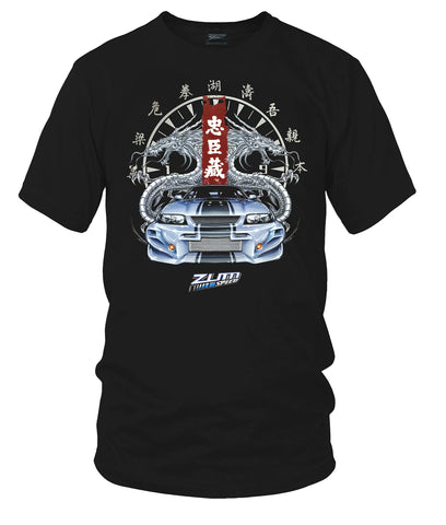 Image of Zum Speed GTR R34 47 Ronin Shirt, Skyline GTR, R34 GTR Shirt, Fast Furious GTR, JDM Shirt, Tuner car Shirt
