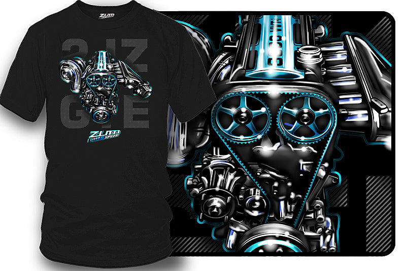 2JZ t-shirt - Zum Speed