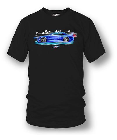 Image of Nissan GTR t-shirt - Zum Speed