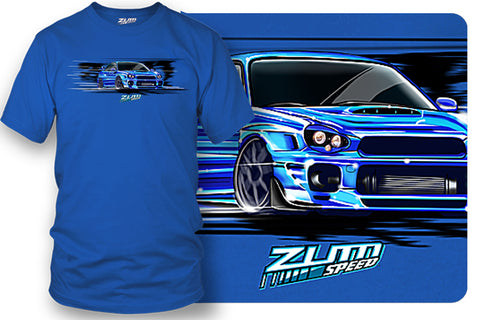 Image of Subaru WRX t-shirt - Zum Speed