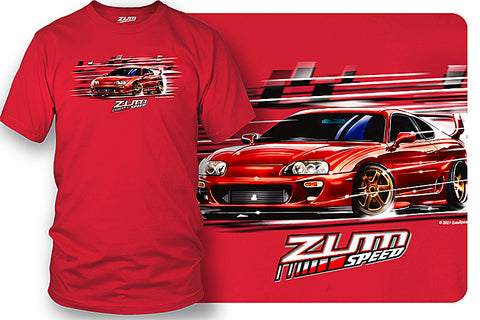 Image of Toyota Supra t-shirt - Zum Speed