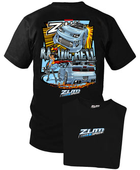 Zum Speed 300zx Raising Hell, Fairlady Shirt, 350z t-Shirt, Fairlady z t-Shirt, JDM Shirt, Tuner car Shirt