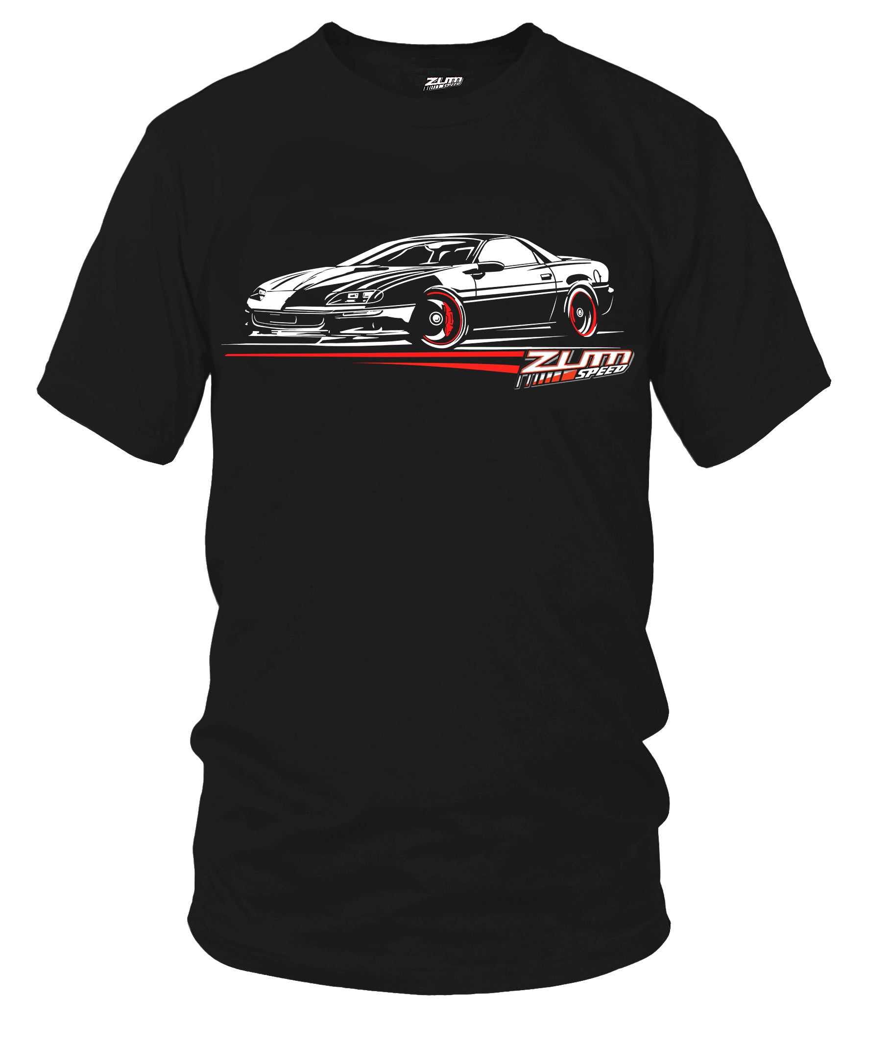 Zum Speed Camaro 4th Gen 1993 Speed Lines Shirt, Camaro Shirt, 1990s American Muscle Shirt, Muscle Car Shirt