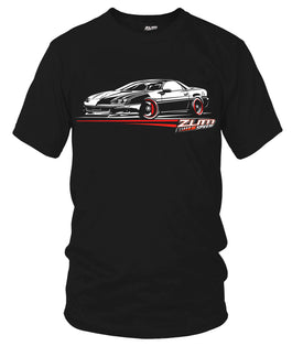 Zum Speed Camaro 4th Gen 1993 Speed Lines Shirt, Camaro Shirt, 1990s American Muscle Shirt, Muscle Car Shirt