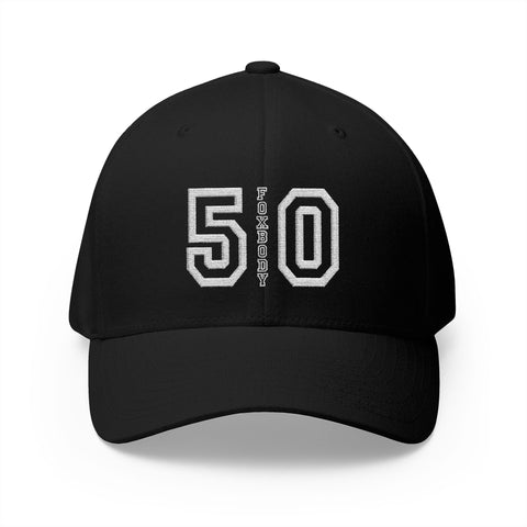 Image of 5.0 Mustang FoxBody Closed - Back Structured Cap (Embroidery) - Mustang FoxBody hat - Wicked Metal