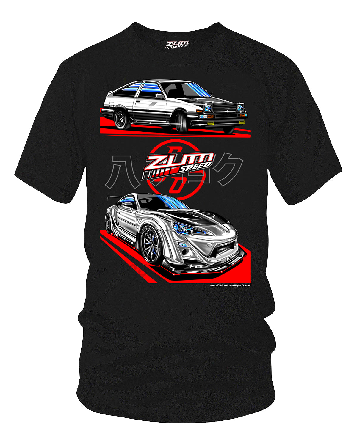 Zum Speed GT86 & AE86 t-Shirt, Import car Shirt, Tuner car Shirt