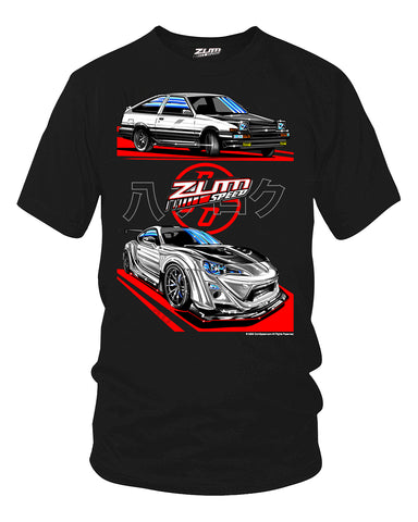 Image of Zum Speed GT86 & AE86 t-Shirt, Import car Shirt, Tuner car Shirt
