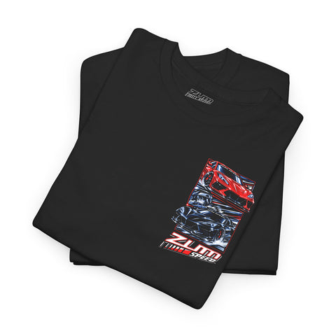 Image of Zum Speed C8 Corvette Racer Mid Engine Shirt, Corvette Shirt, 2020s American Muscle Shirt, Muscle Car Shirt