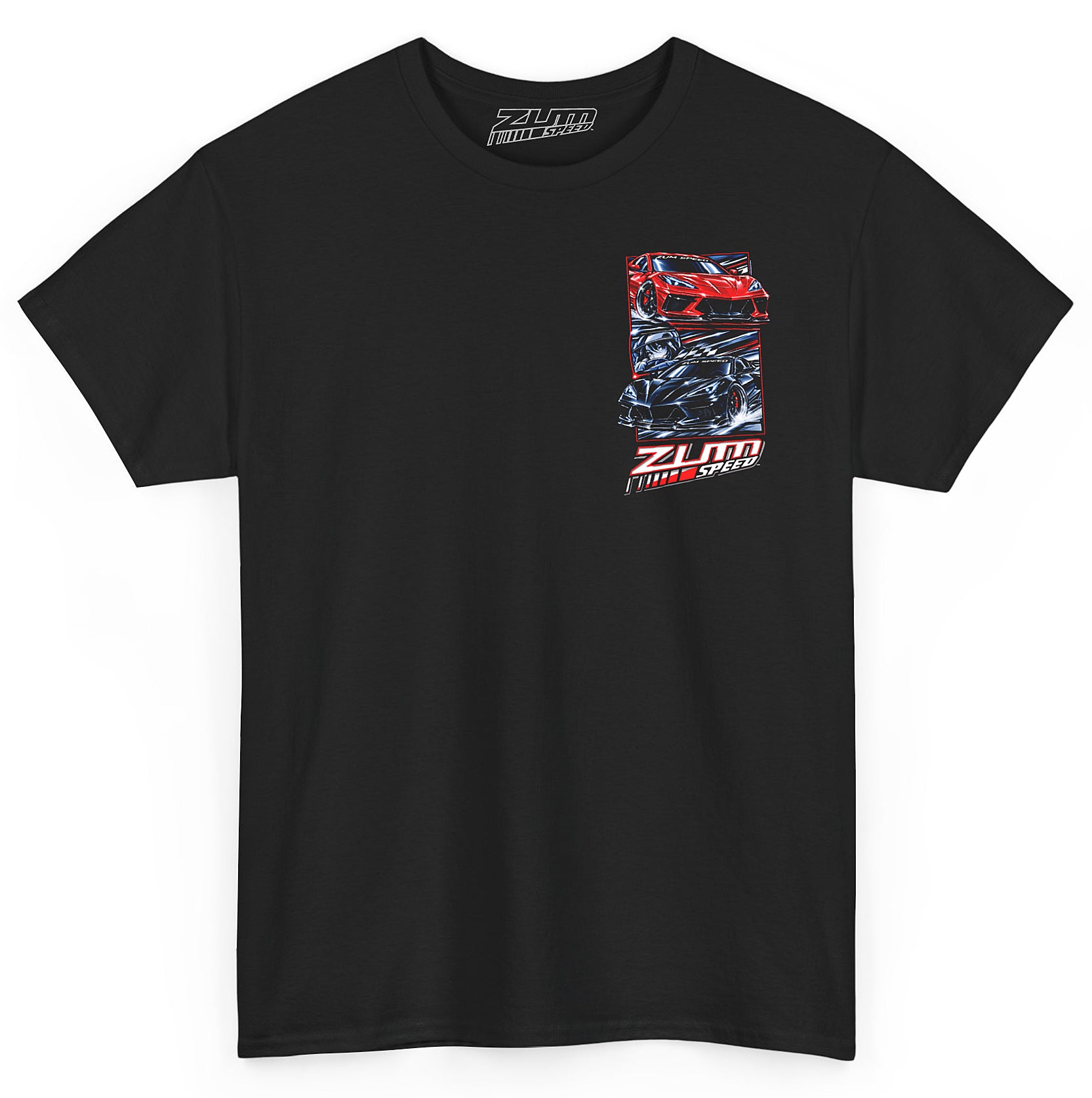 Zum Speed C8 Corvette Racer Mid Engine Shirt, Corvette Shirt, 2020s American Muscle Shirt, Muscle Car Shirt