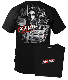 Zum Speed Civic Girl Shirt,Civic t-Shirt, Import car Shirt, Tuner car Shirt
