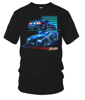 Zum Speed Camaro Z28 Blue Shirt, Camaro Shirt, 1980s American Muscle Shirt, Muscle Car Shirt