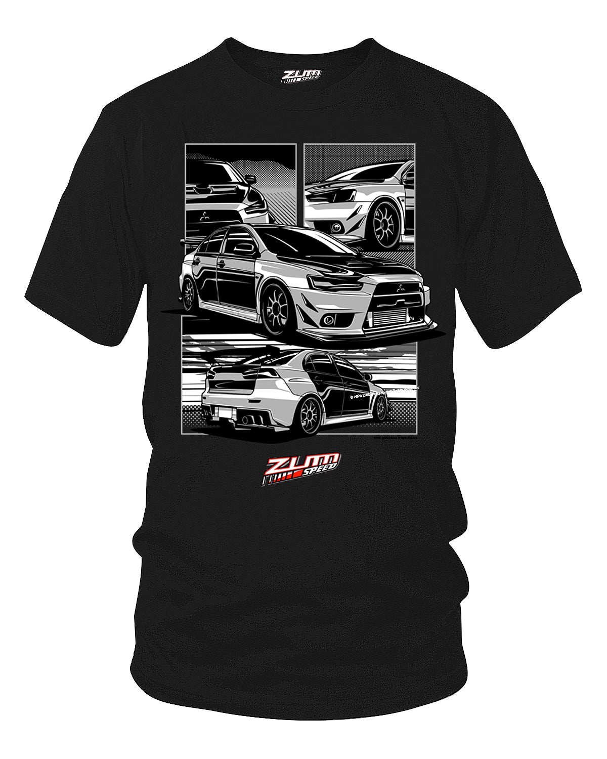 Zum Speed EVO X Drawn Shirt, Lancer EVO, 10th Gen Lancer Shirt, Fast Furious EVO, JDM Shirt, Tuner car Shirt