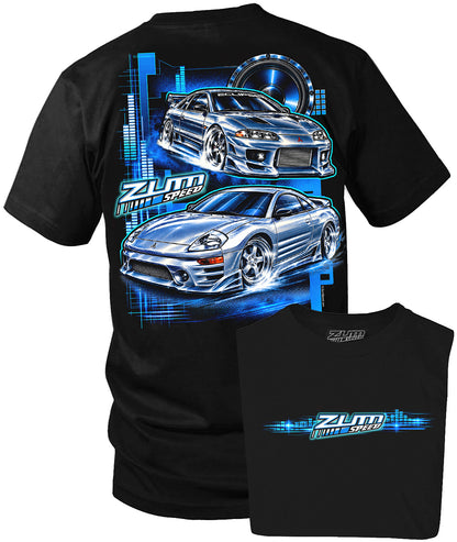 Eclipse Low & Loud t shirt, Mitsubishi Eclipse 1st gen and eclipse 3rd gen, jdm shirt, tuner car t-shirt, 90s vintage t-shirt - Zum Speed