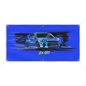 WRX Banner, wall art - garage banner art 24" X 48"