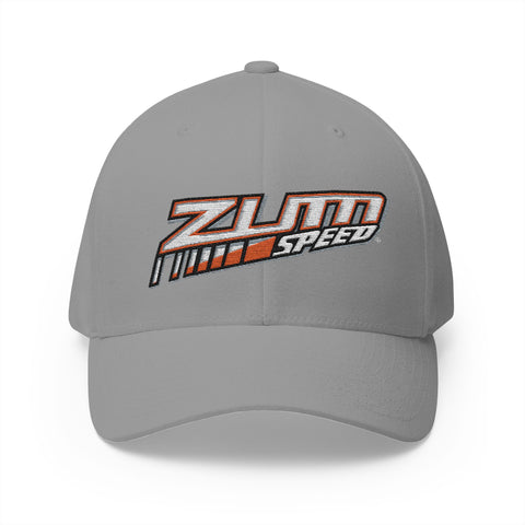 Image of Zum Speed Logo Closed-Back Structured Cap (Embroidery) - Tuner Car hat