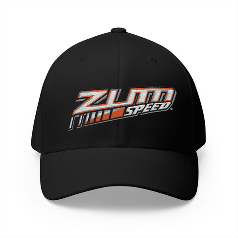 Image of Zum Speed Logo Closed-Back Structured Cap (Embroidery) - Tuner Car hat