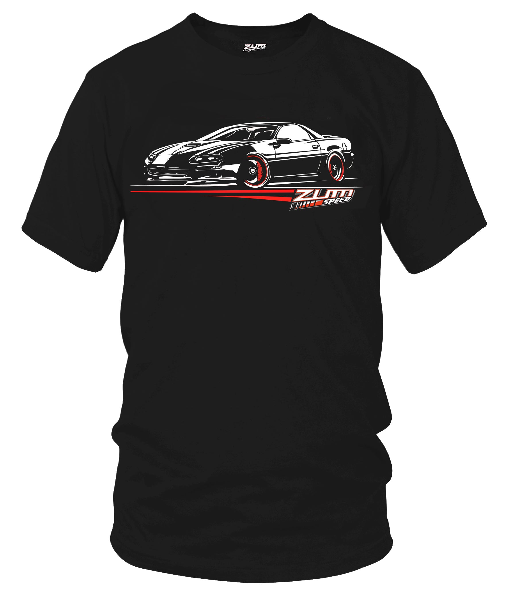 Zum Speed Camaro 4th Gen Speed Lines Shirt, Camaro Shirt, 1990s American Muscle Shirt, Muscle Car Shirt