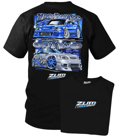 Image of Zum Speed Civic More Bounce 2da Ounce Shirt,Civic t-Shirt, Import car Shirt, Tuner car Shirt
