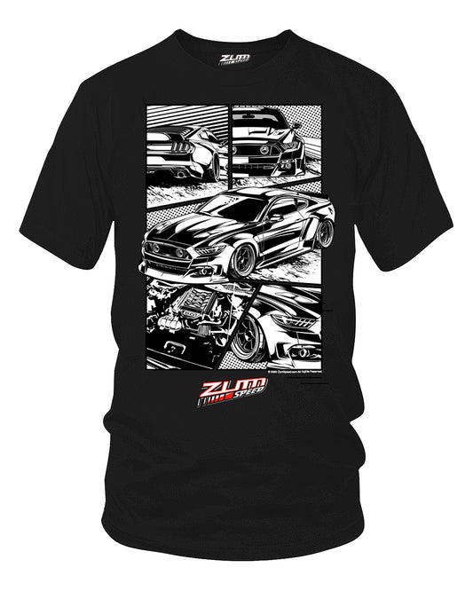 Zum Speed Mustang 550 Drawn Shirt, Mustang 550, Mustang Shirt, Fast Furious Mustang, Muscle car Shirt, Tuner car Shirt