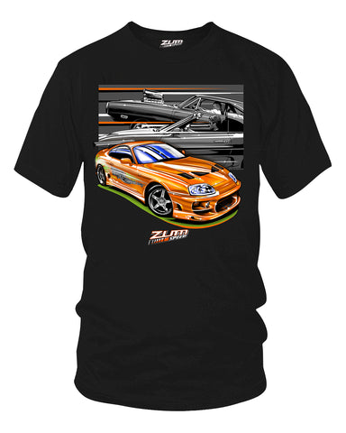 Image of Zum Speed Supra Shirt, Fast Furious t-Shirt, Import car Shirt, Tuner car Shirt