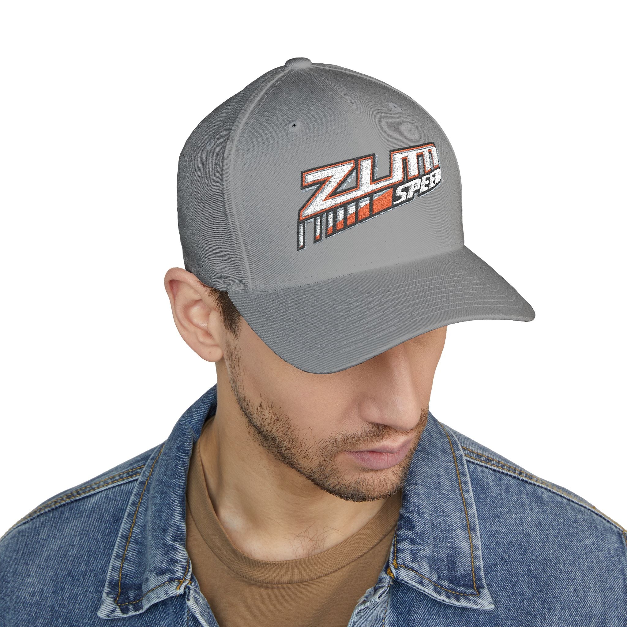 Zum Speed Logo Closed-Back Structured Cap (Embroidery) - Tuner Car hat