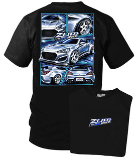 Zum Speed 2013–2016 Hyundai Genesis Coupe T-Shirt – 2.0T & 3.8 Korean Tuner Car Shirt, Fast Furious, JDM Shirt