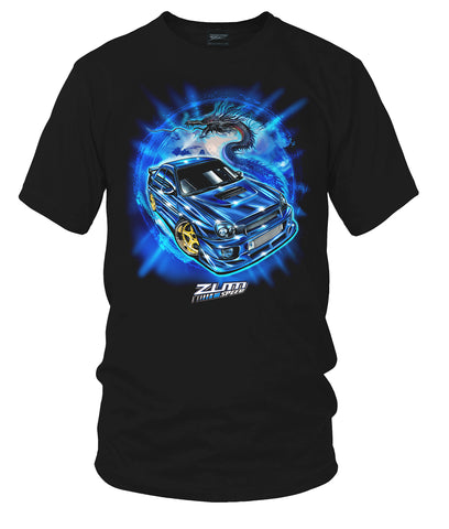 Image of Zum Speed Bugeye Dragon Subaru WRX Shirt, 2000, 2001, 2002 WRX Subie, Bugeye sti Shirt, Fast Furious Subie, JDM Shirt, Tuner car Shirt