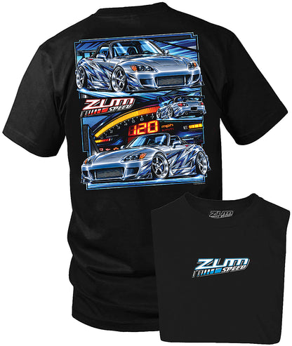 Zum Speed Honda S2000 Shirt – JDM Tuner Car Graphic Tee, 2000-2009