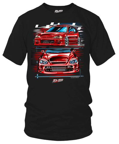 Zum Speed Civic Shirt,Civic t-Shirt, Import car Shirt, Tuner car Shirt