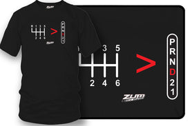 Stick Shift, Straight Drive is greater than automatic t-shirt - Zum Speed