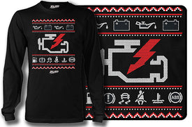 Check Engine Ugly Long Sleeve t-shirt Black - Zum Speed